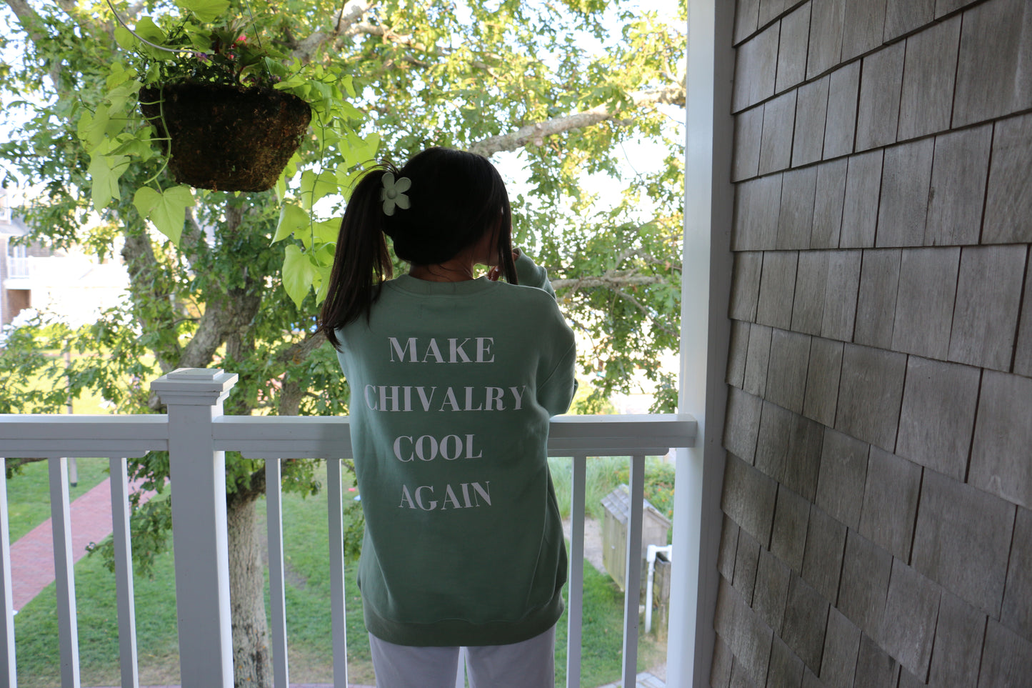 Make Chivalry Cool Again Crewneck